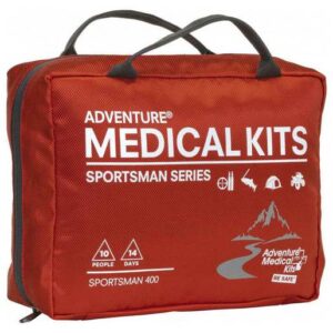 Adventure Medical Kits Sportsman 400 First Aid Kit - 110 Pieces - Red
