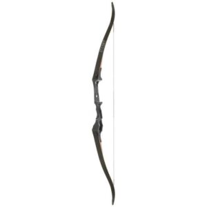 October Mountain Ascent 45lbs Right Hand Black Recurve Bow - Black
