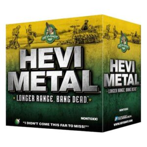 Hevi-Shot Hevi-Metal Longer Range 12 Gauge 3in #4 1-1/4oz Waterfowl Shotshells - 25 Rounds - #4