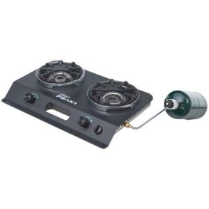 Coleman PEAK1 2-Burner Camping Stove - Black