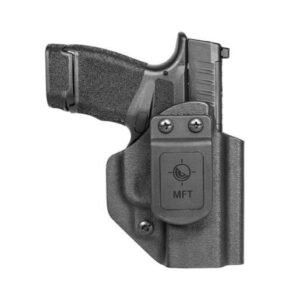 Mission First Tactical Springfield Hellcat Kydex Micro-Compact Ambidextrous Inside/Outside Holster - Black - Black